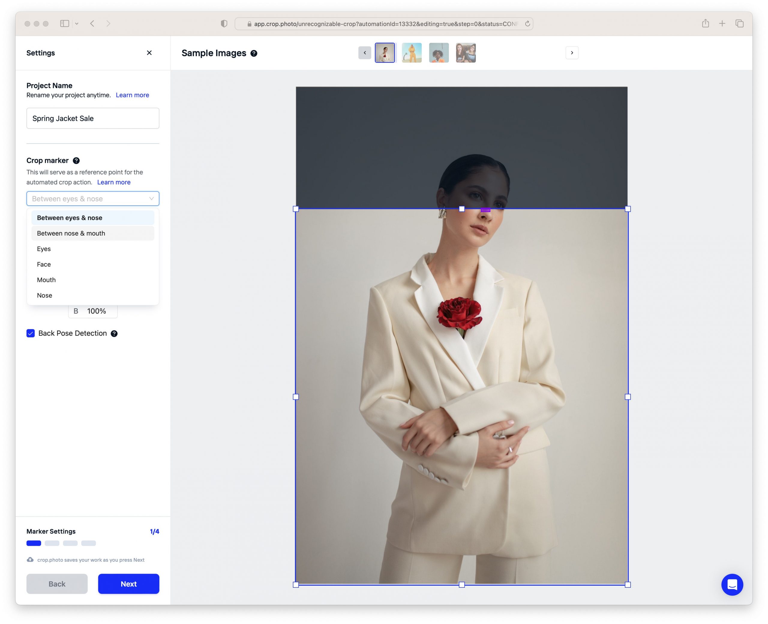 Photo Cropping for E-commerce